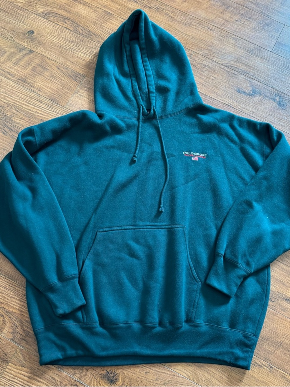 Polo Sport Ralph Lauren RL Sweatshirt Hoodie Mens  XXXL Pony Old Money Green